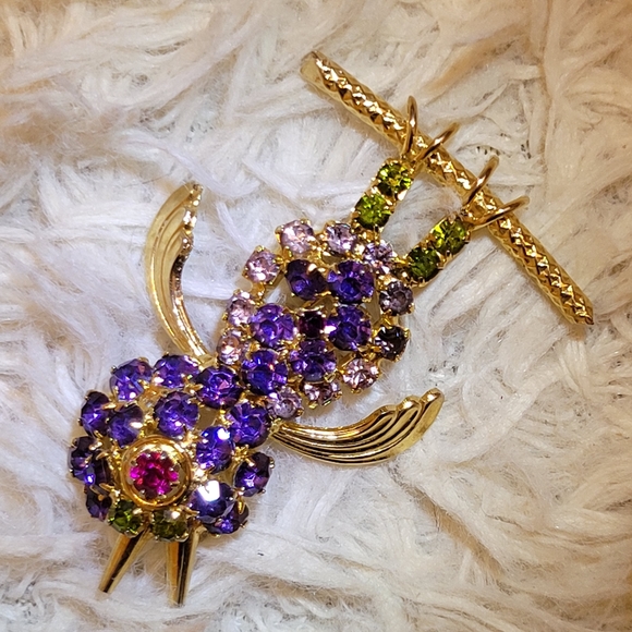 *Rare* Vintage Hobé Baby Bird brooche - Picture 6 of 6